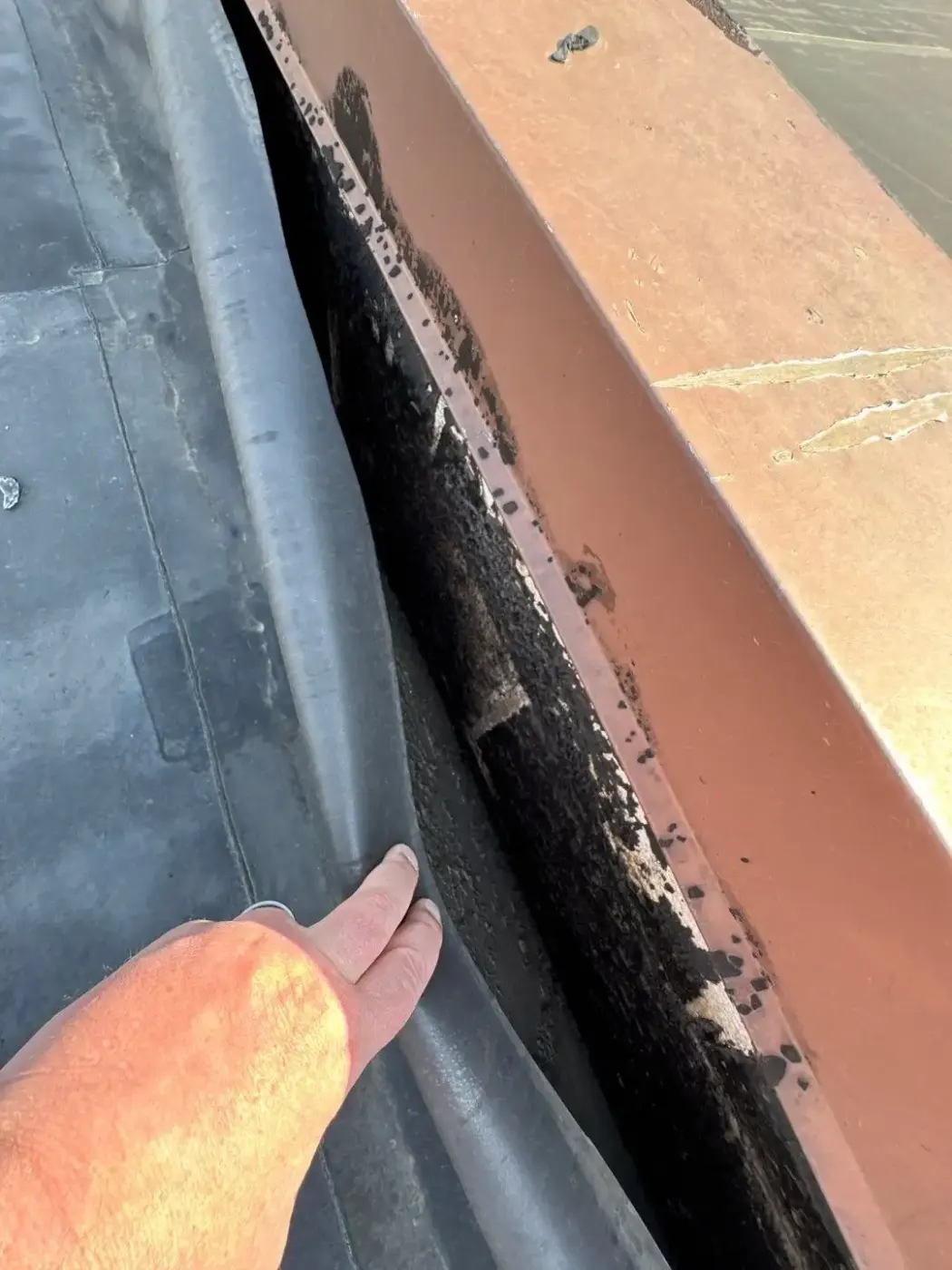 Flashing and seam work in Decatur