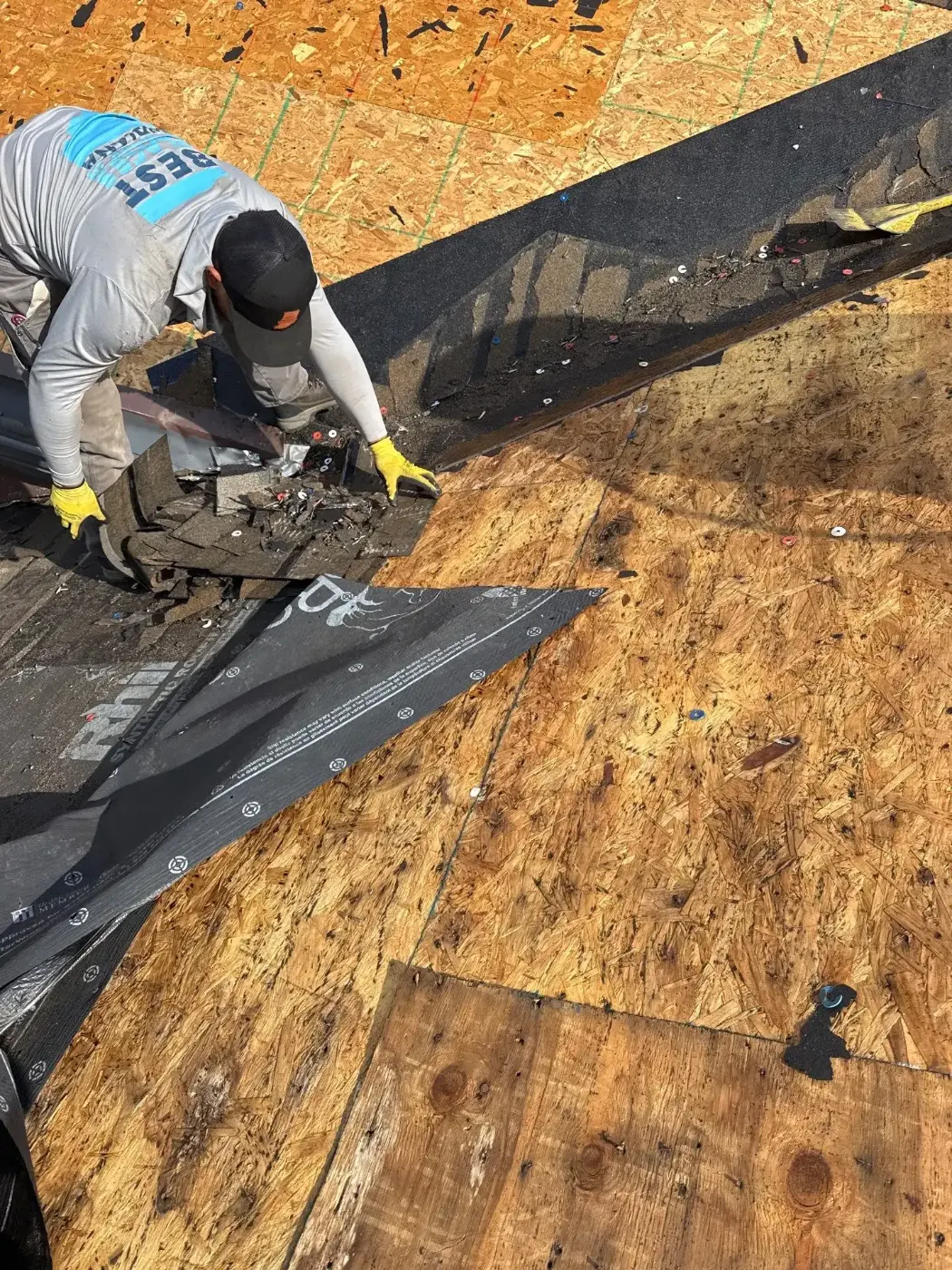 Commercial roof inspection documented in Decatur
